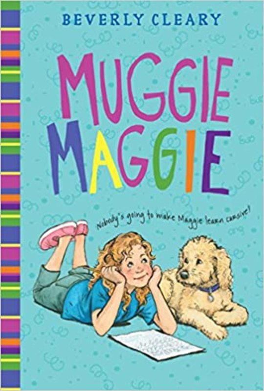 Book cover for "Muggie Maggie" by Beverly Cleary