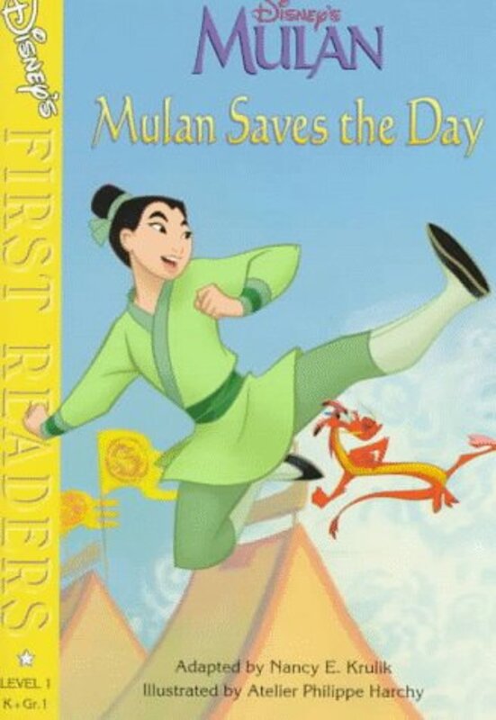 Book cover for "Mulan Saves the Day" by Nancy Krulik