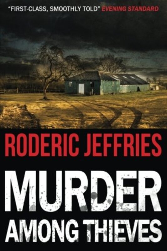 Book cover for "Murder Among Thieves" by Roderic Jeffries