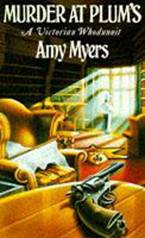 Book cover for "Murder At Plums" by Amy Myers