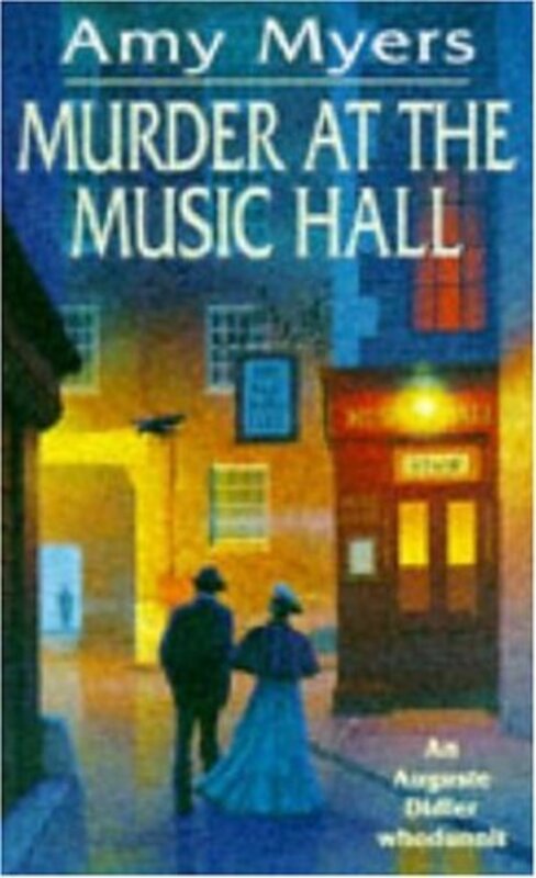 Book cover for "Murder At The Music Hall" by Amy Myers