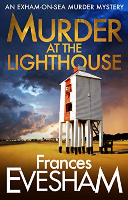 Book cover for "Murder At the Lighthouse" by Frances Evesham