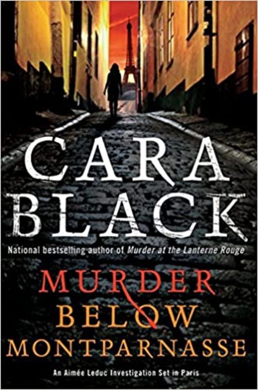 Book cover for "Murder Below Montparnasse" by Cara Black