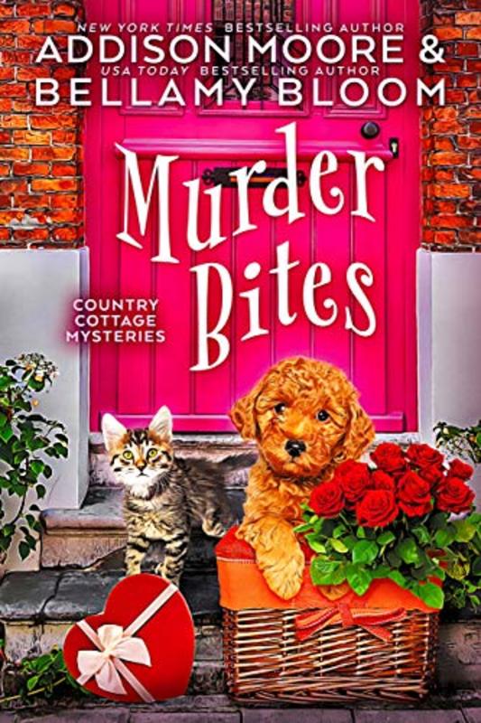 Book cover for "Murder Bites" by Addison Moore