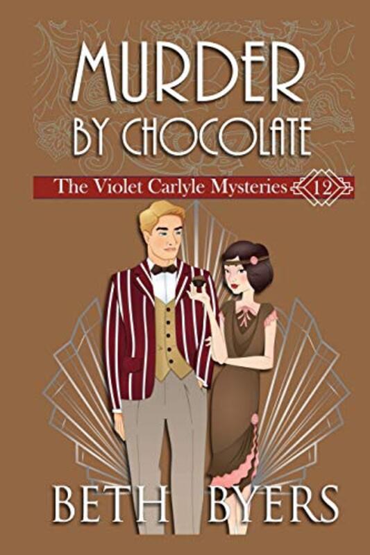 Book cover for "Murder By Chocolate" by Beth Byers