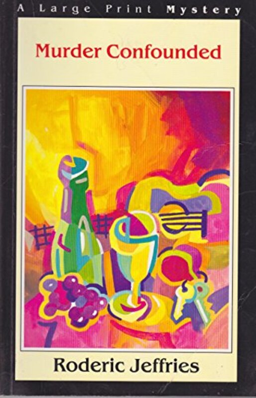 Book cover for "Murder Confounded" by Roderic Jeffries