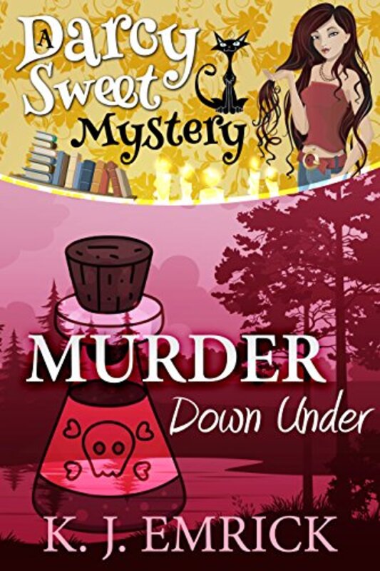 Book cover for "Murder Down Under" by KJ Emrick