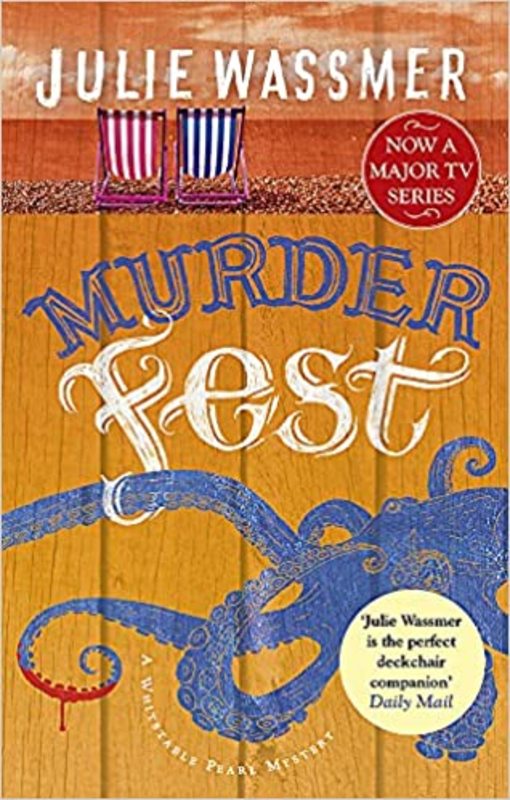 Book cover for "Murder Fest" by Julie Wassmer