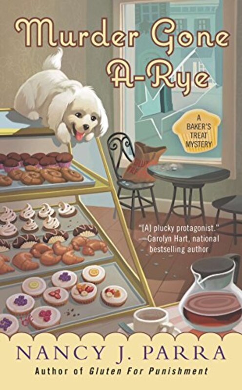 Book cover for "Murder Gone A-Rye" by Nancy J Parra