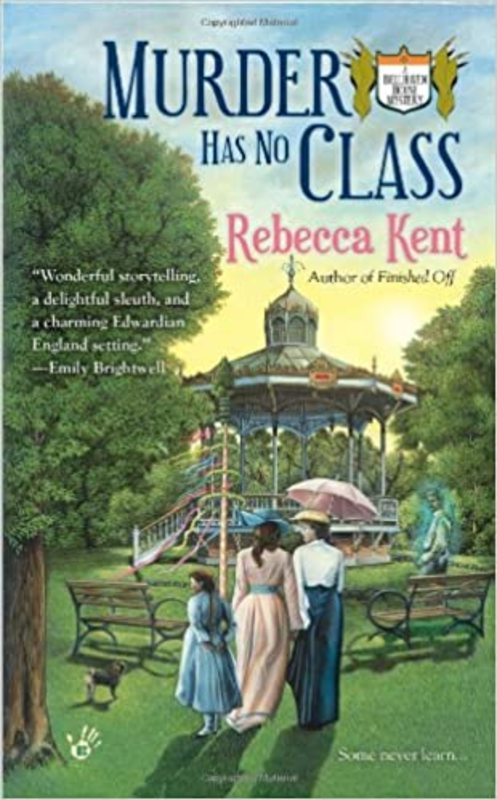 Book cover for "Murder Has No Class" by Kate Kingsbury
