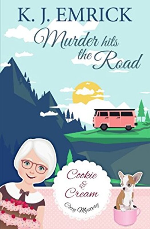 Book cover for "Murder Hits the Road" by KJ Emrick