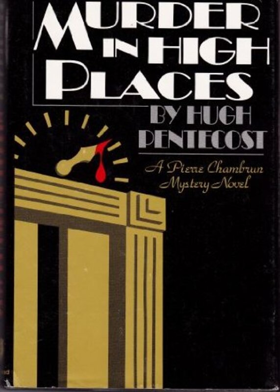Book cover for "Murder In High Places" by Hugh Pentecost
