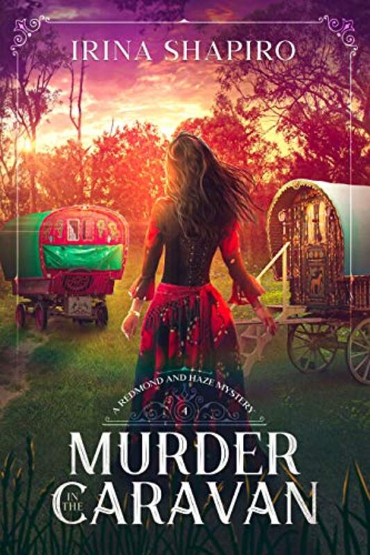 Book cover for "Murder In The Caravan" by Irina Shapiro