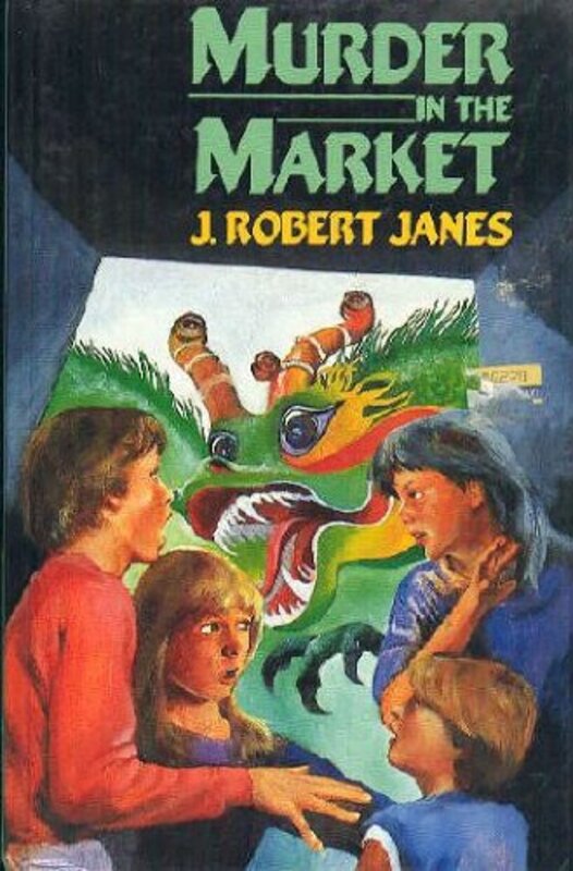 Book cover for "Murder In The Market" by J Robert Janes