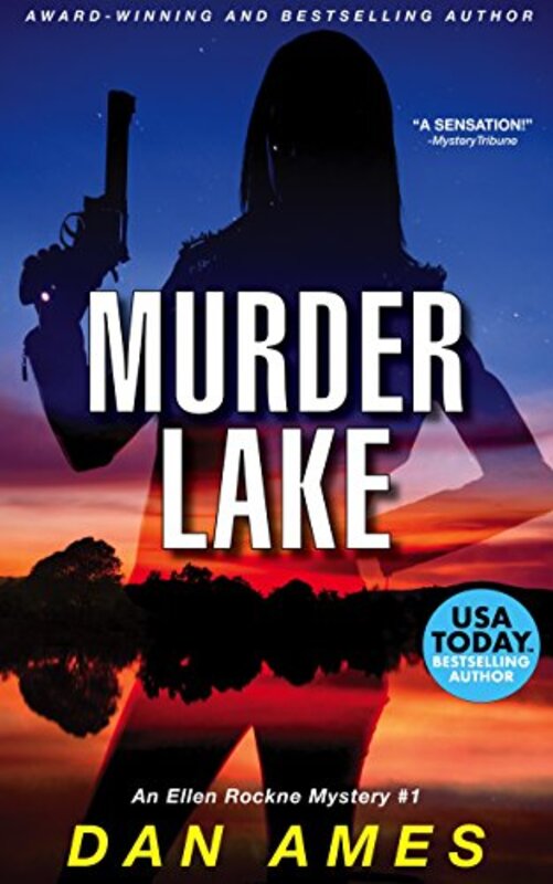 Book cover for "Murder Lake" by Dan Ames