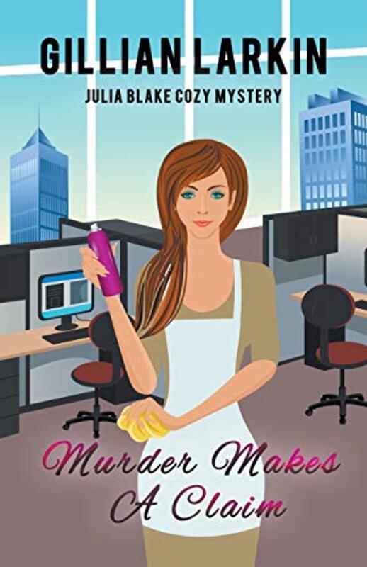 Book cover for "Murder Makes A Claim" by Gillian Larkin