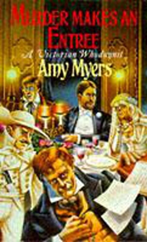 Book cover for "Murder Makes an Entree" by Amy Myers