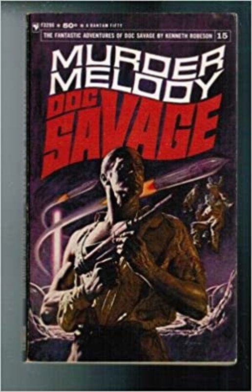Book cover for "Murder Melody" by Lester Dent