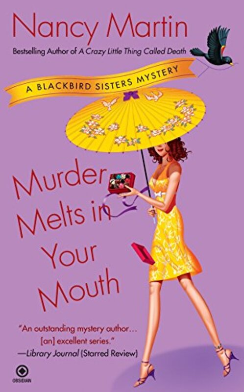 Book cover for "Murder Melts in Your Mouth" by Nancy Martin
