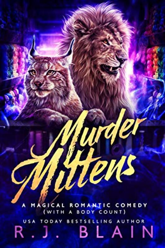 Book cover for "Murder Mittens" by RJ Blain