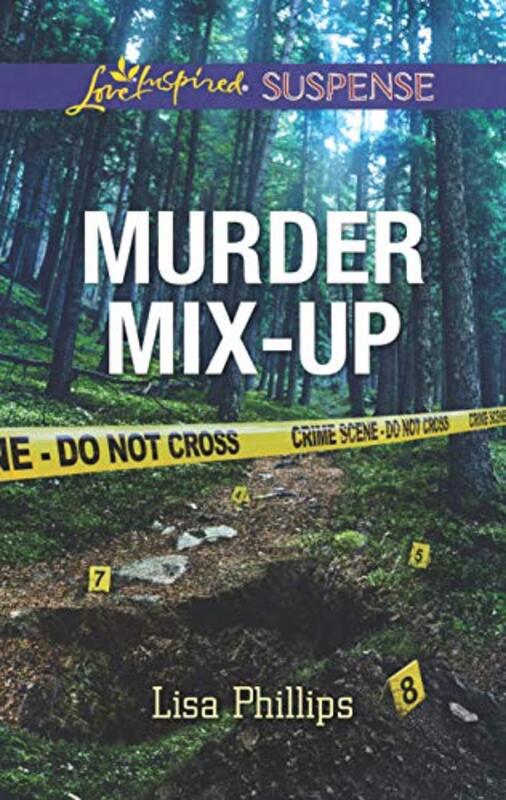 Book cover for "Murder Mix-Up" by Lisa Phillips
