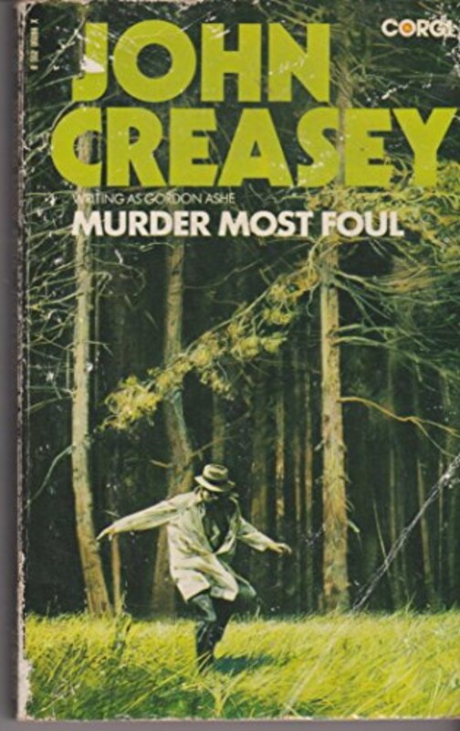Book cover for "Murder Most Foul" by John Creasey
