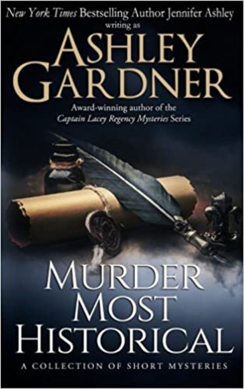 Book cover for "Murder Most Historical" by Jennifer Ashley