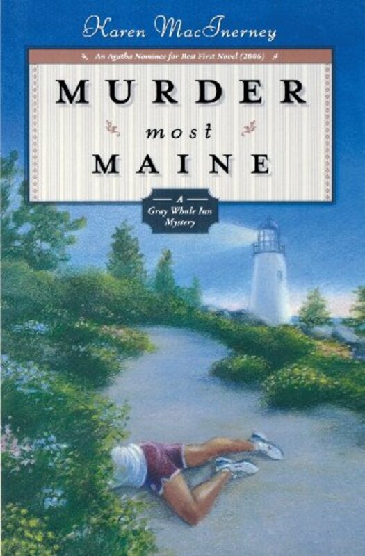 Book cover for "Murder Most Maine" by Karen MacInerney