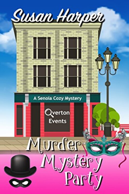Book cover for "Murder Mystery Party" by Susan Harper