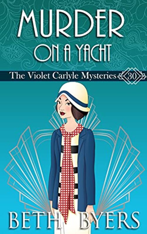 Book cover for "Murder On A Yacht" by Beth Byers