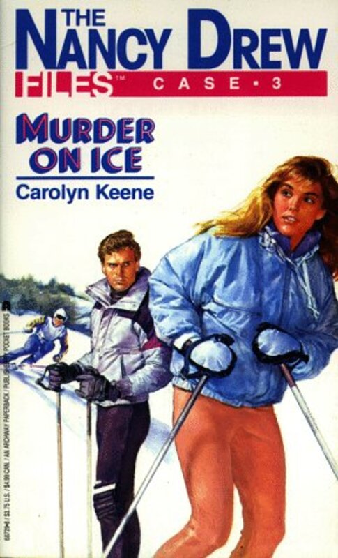 Book cover for "Murder On Ice" by Mildred A Wirt