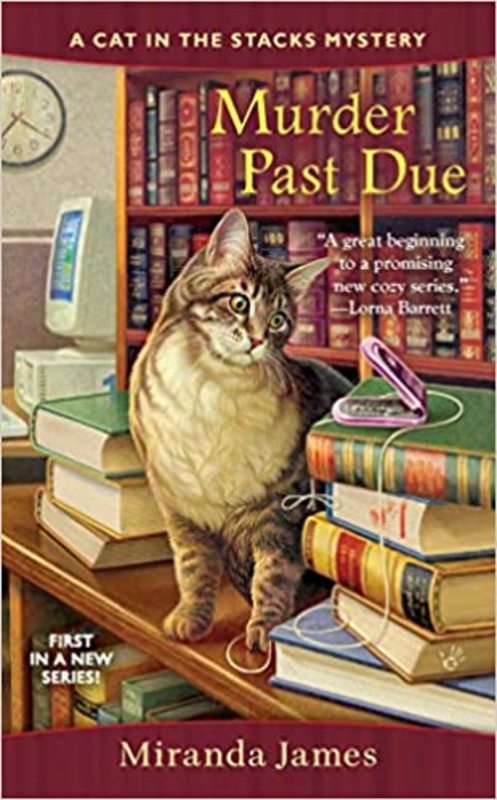 Book cover for "Murder Past Due" by Miranda James