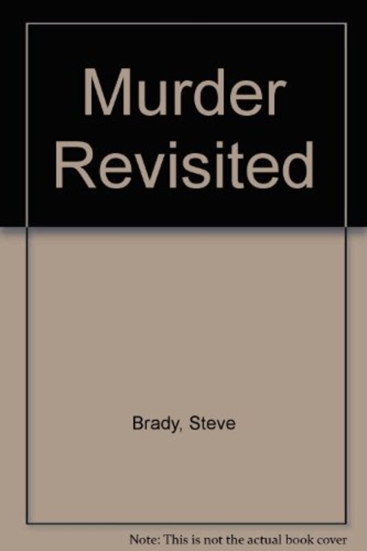 Book cover for "Murder Revisited" by Frank Roderus