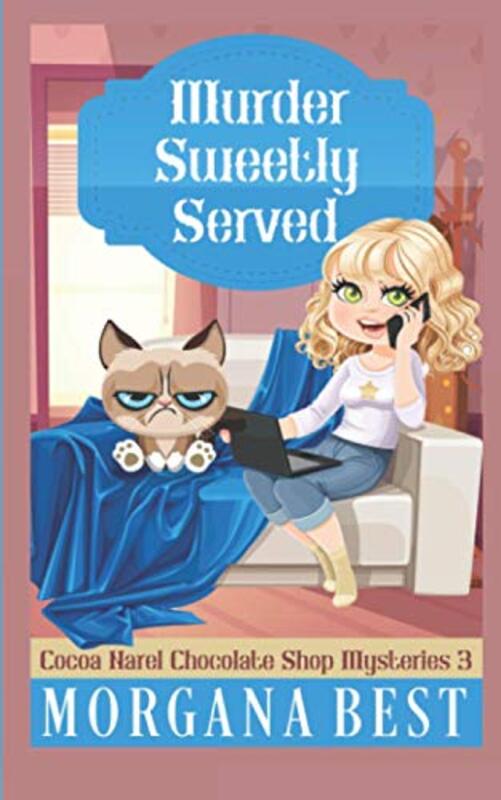 Book cover for "Murder Sweetly Served" by Morgana Best