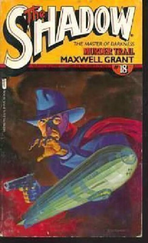 Book cover for "Murder Trail" by Maxwell Grant