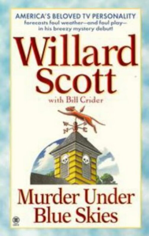 Book cover for "Murder Under Blue Skies" by Bill Crider
