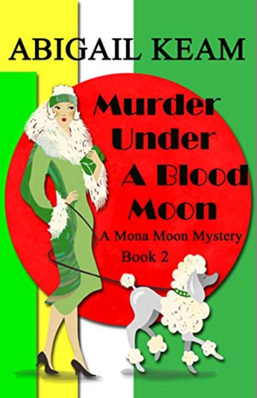 Book cover for "Murder Under a Blood Moon" by Abigail Keam