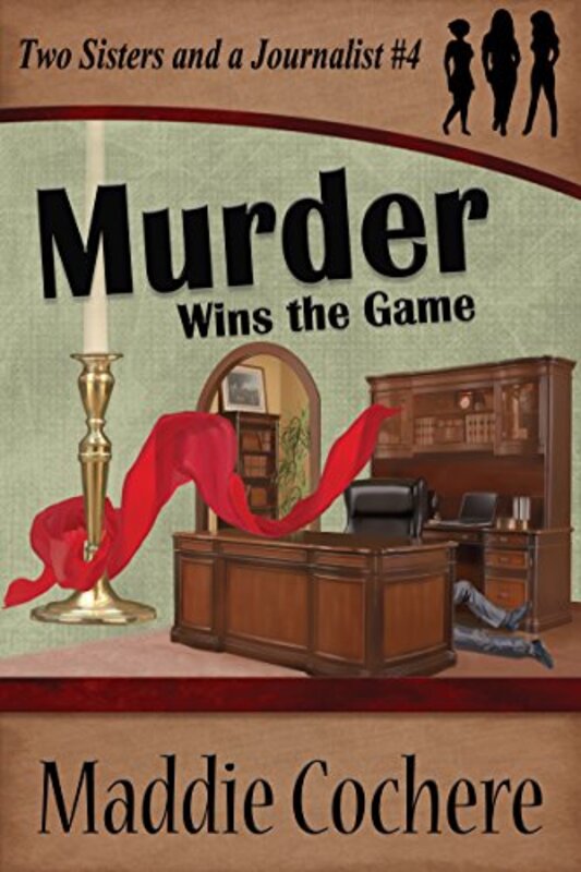 Book cover for "Murder Wins the Game" by Maddie Cochere