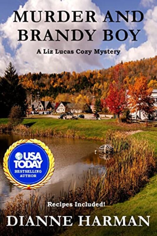 Book cover for "Murder and Brandy Boy" by Dianne Harman