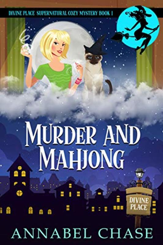 Book cover for "Murder and Mahjong" by Annabel Chase