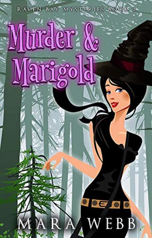 Book cover for "Murder and Marigold" by Mara Webb
