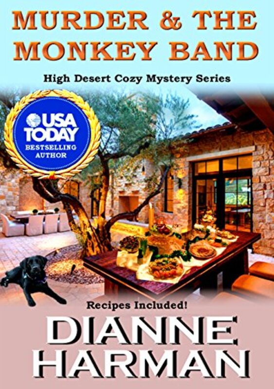 Book cover for "Murder and the Monkey Band" by Dianne Harman