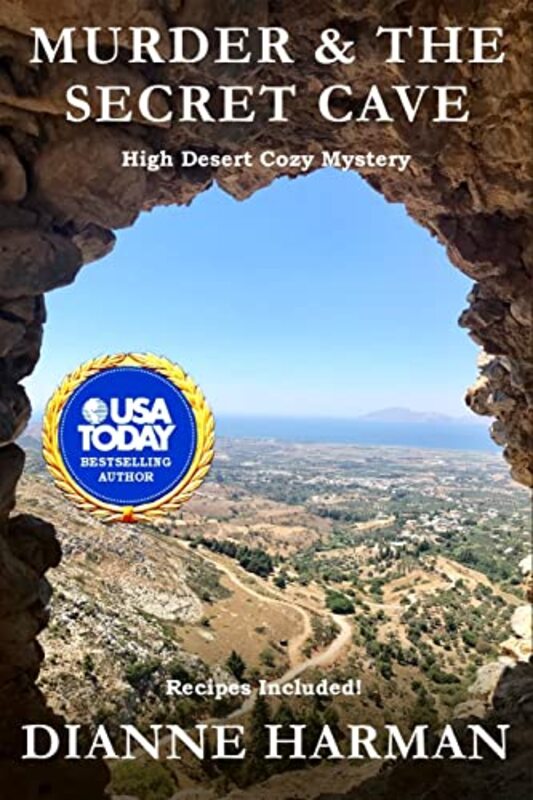 Book cover for "Murder and the Secret Cave" by Dianne Harman