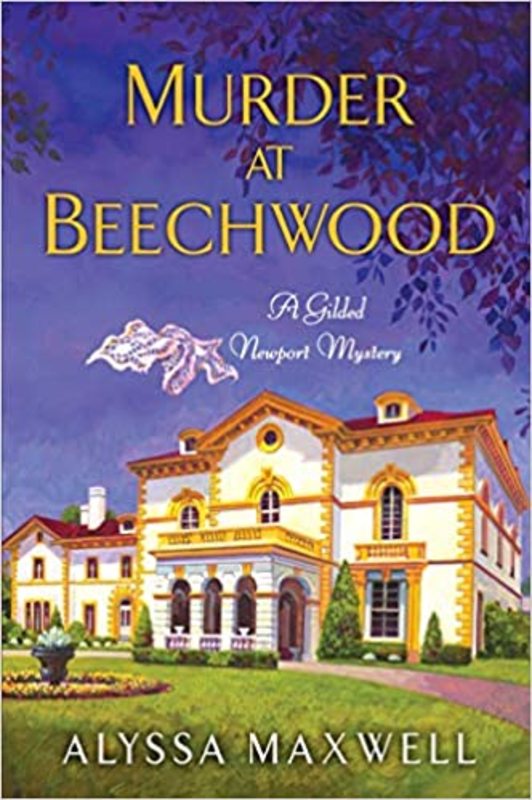 Book cover for "Murder at Beechwood" by Alyssa Maxwell