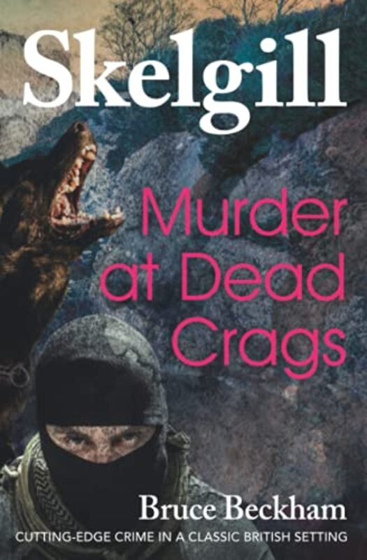 Book cover for "Murder at Dead Crags" by Bruce Beckham