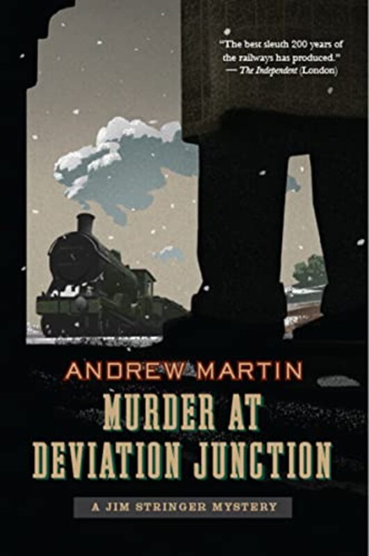Book cover for "Murder at Deviation Junction" by Andrew Martin