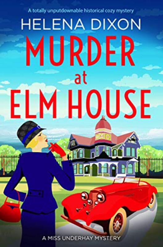 Book cover for "Murder at Elm House" by Helena Dixon