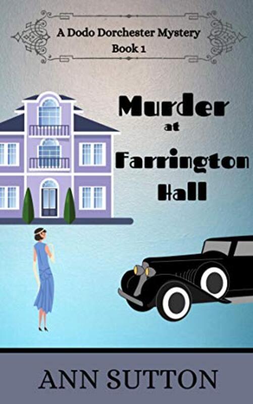 Book cover for "Murder at Farrington Hall" by Ann Sutton