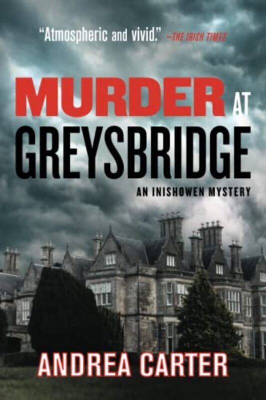 Book cover for "Murder at Greysbridge" by Andrea Carter