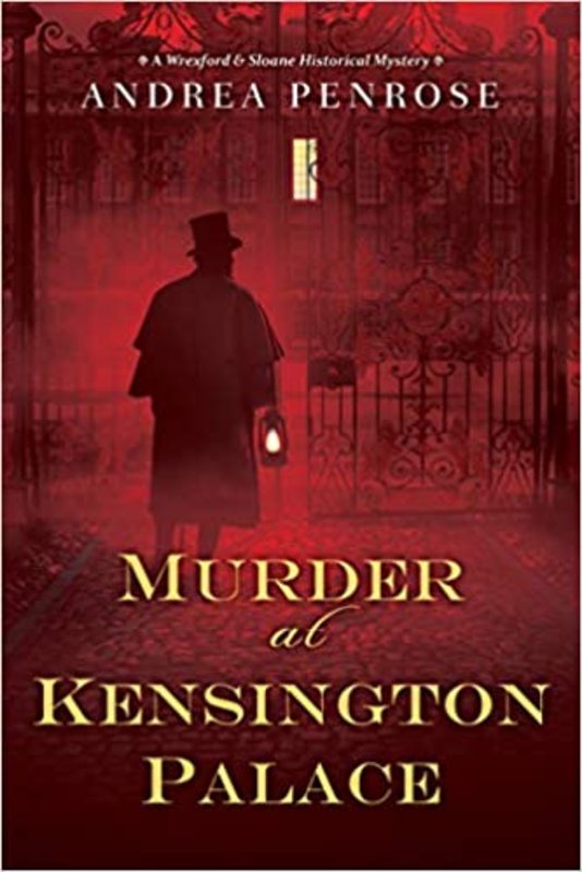 Book cover for "Murder at Kensington Palace" by Andrea Penrose